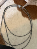 72” 3mm Desert Pearl Necklace