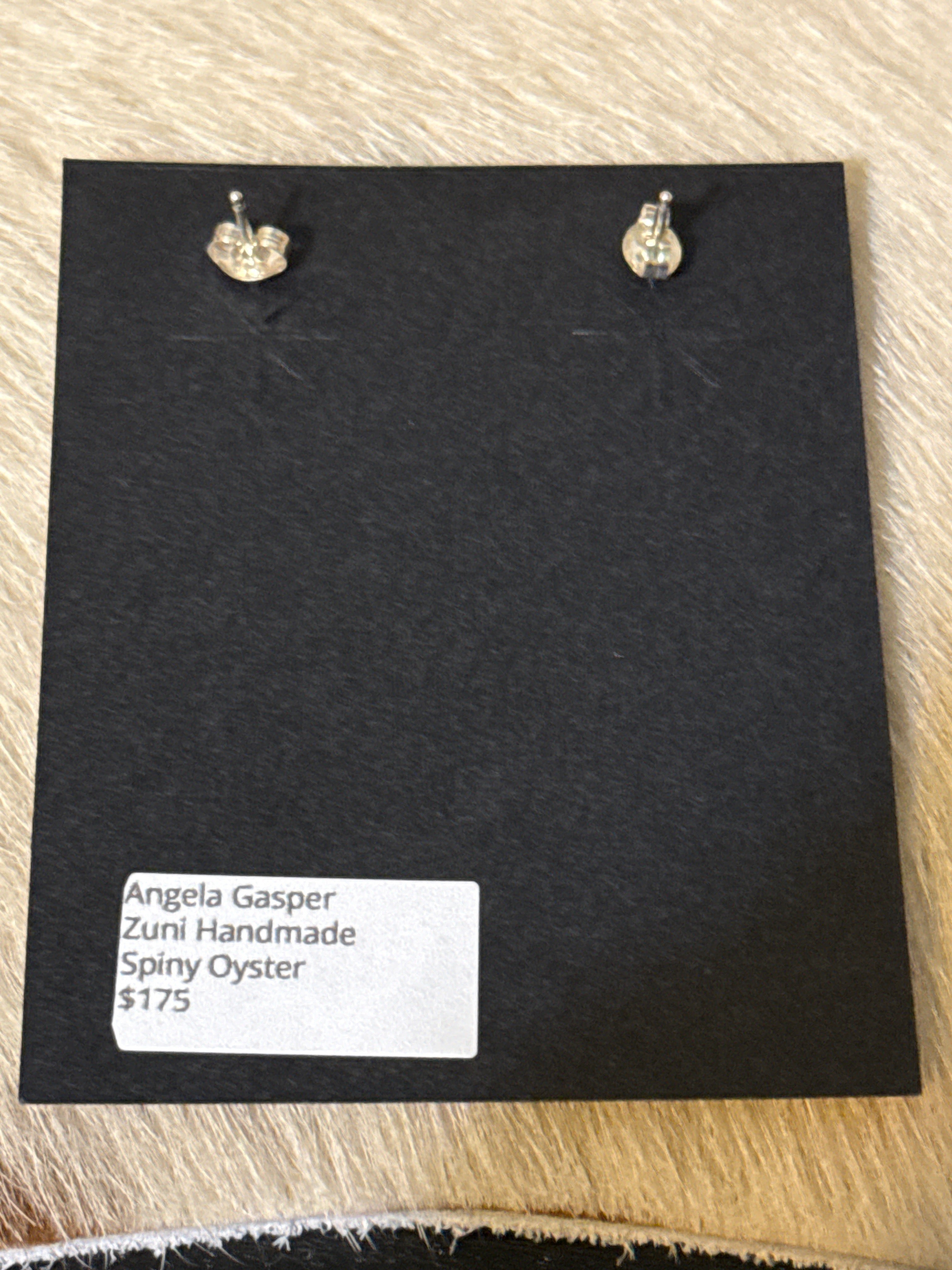 Spiny Oyster handmade Earrings