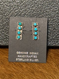 4 stone bar studs