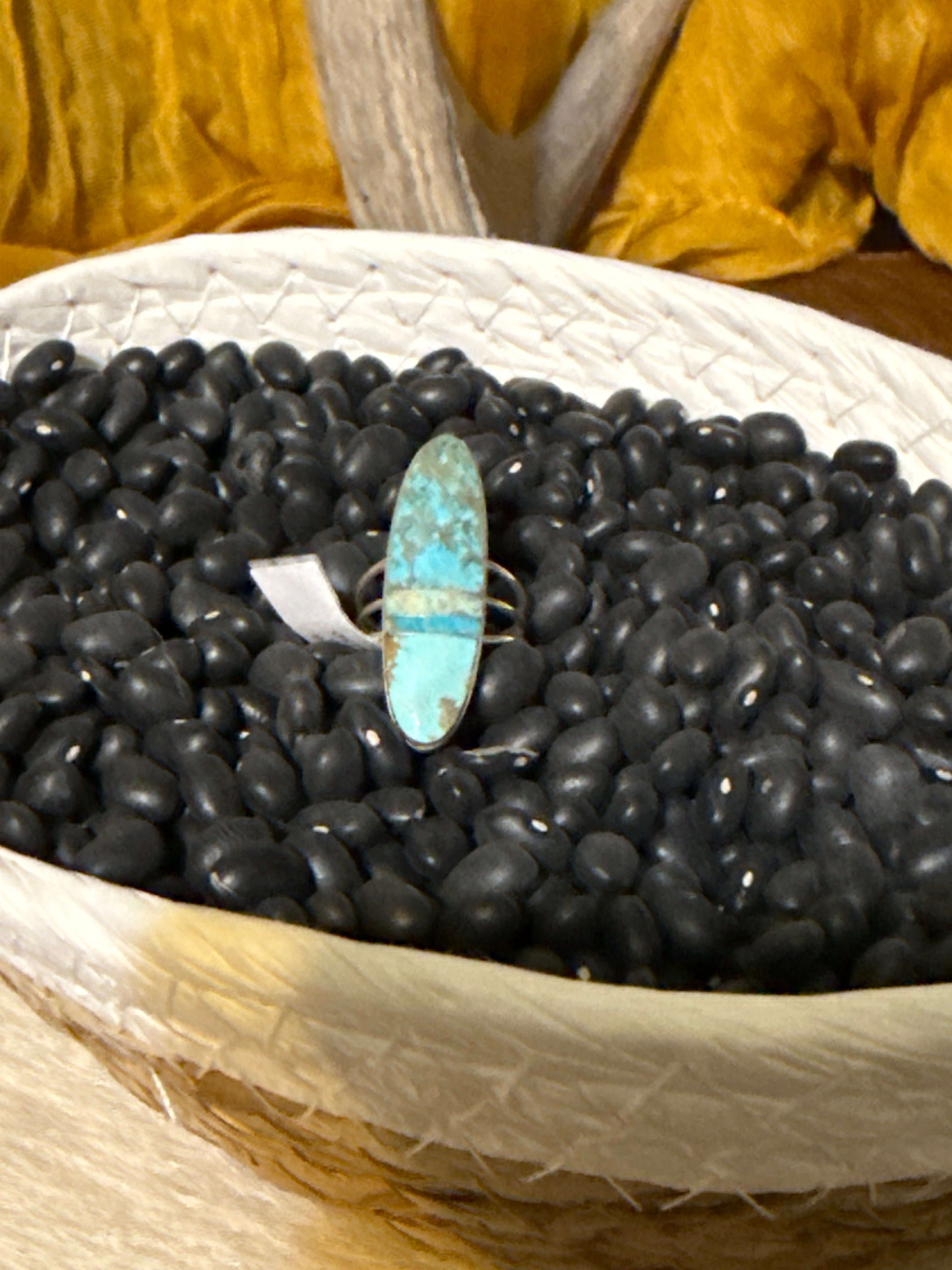 Sterling Silver # 8 turquoise Ring