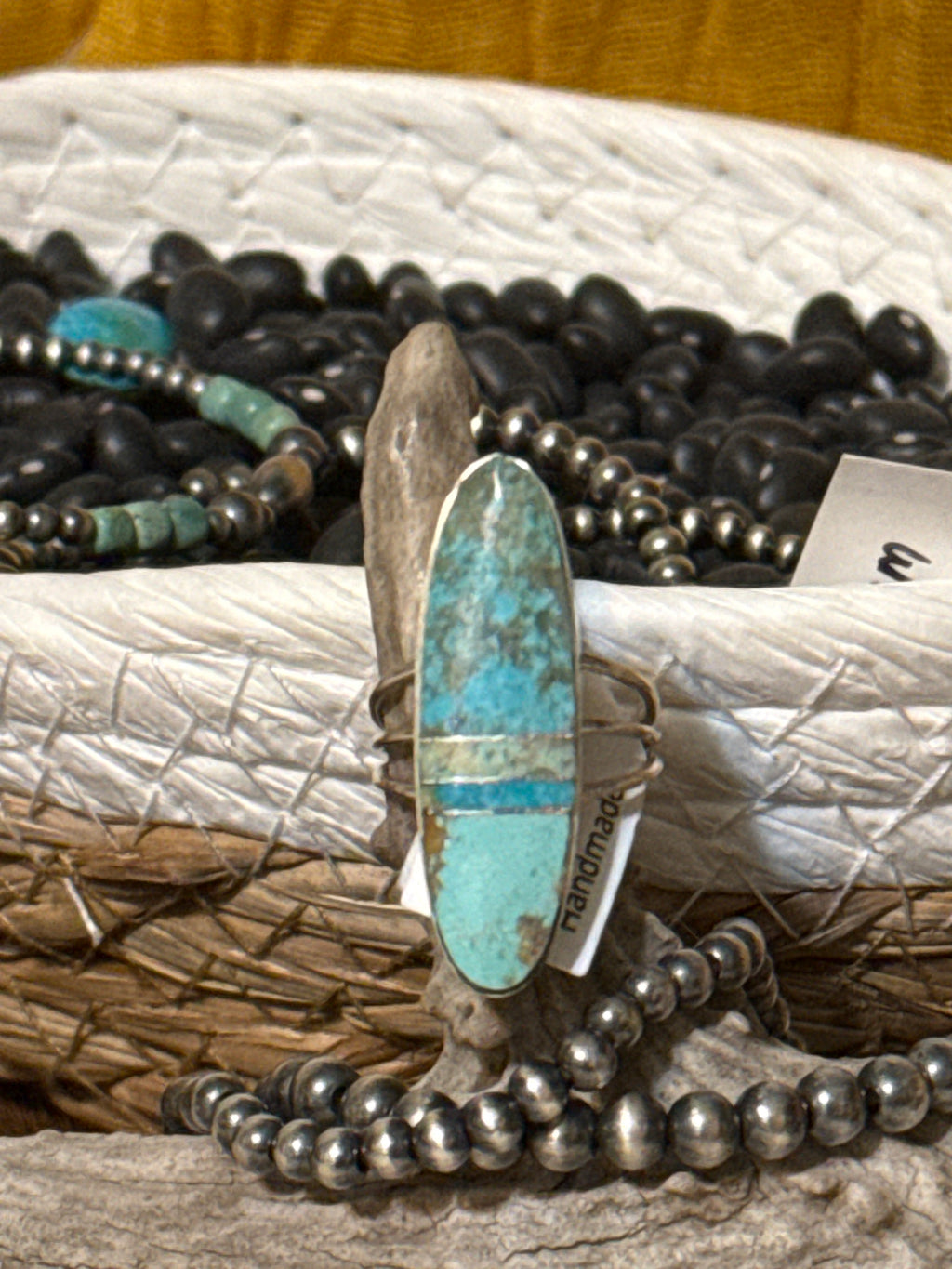 Number 8 turquoise Ring