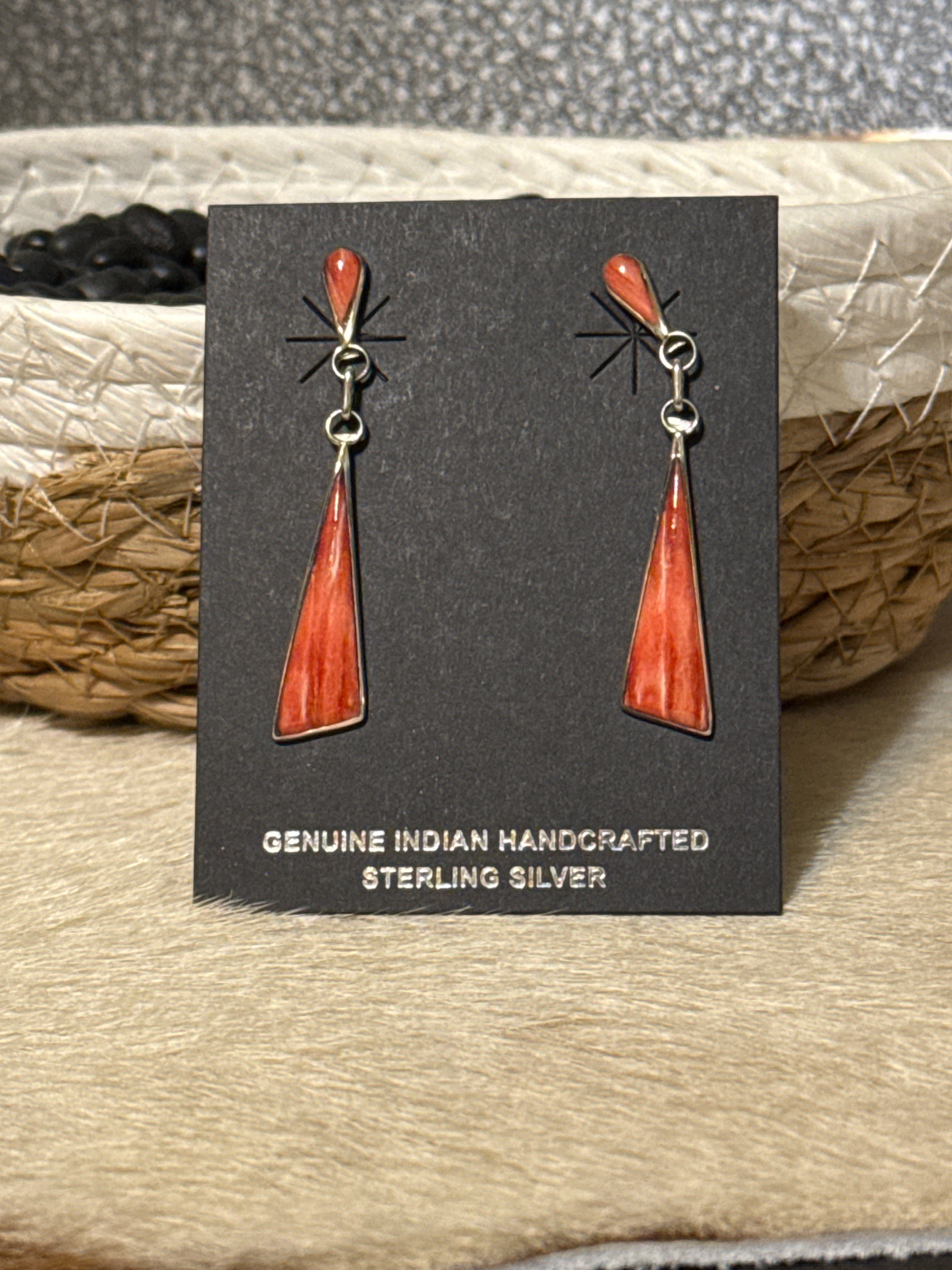 Spiny Oyster handmade Earrings